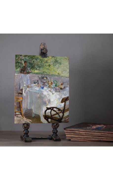 Painting "Breakfast Time" - Hanna Hirsch-Pauli (Dupliqué)