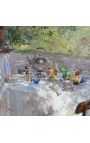 Painting "Breakfast Time" - Hanna Hirsch-Pauli (Dupliqué)
