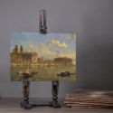 Tableau "Vue du canal de la Giudecca avec l'église des Gesuati" - Francesco Guardi