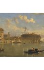Tableau "Vue du canal de la Giudecca avec l’église des Gesuati" - Francesco Guardi