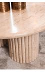 Coffee table 150 cm SARAH in travertine