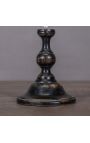 Coquillage "Murex Ramorous" monté sur balustre en bois noir patiné