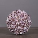 Murex Ramorous" shell mounted on black wooden baluster patinated (Dupliqué)