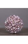 Murex Ramorous" shell mounted on black wooden baluster patinated (Dupliqué)