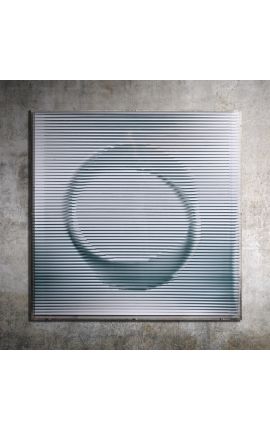 Pintura contemporánea 3d Sci-Fi con funda de plexiglass