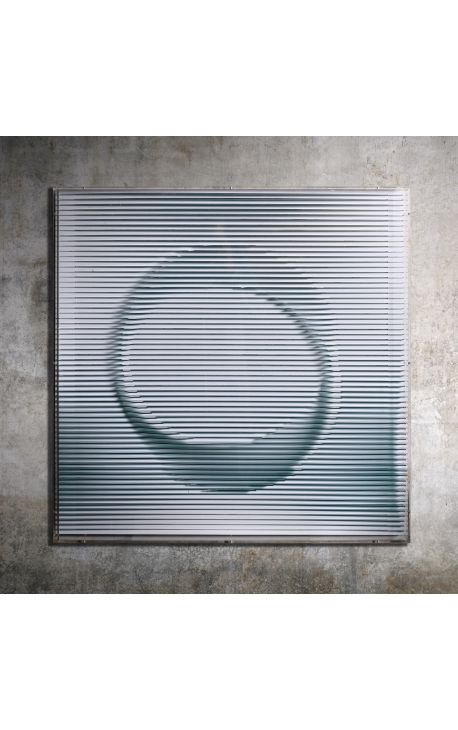 Zeitgenössisches 3D-Gemälde "Sci-Fi" mit Plexiglasgehäuse