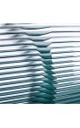 Pittura 3D contemporanea "Sci-Fi" con cassa in plexiglass