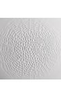 Contemporary square painting "Vortex White"