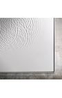Contemporary square painting "Vortex White"