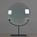 Loupe d'entomologiste ou botaniste sur support en métal noir - 20 cm (Dupliqué)