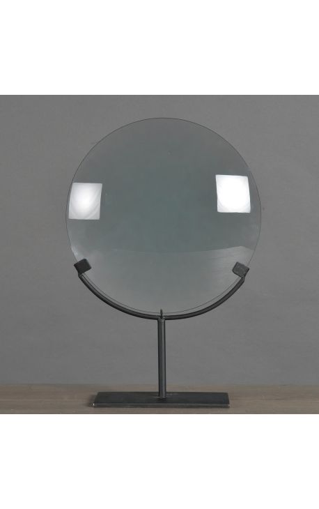 Entomologo o botanico su supporto di metallo nero - 20 cm (Dupliqué)