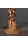 Set of 2 hands articulated on blackened wooden base (Dupliqué)