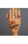 Braccio di legno con una mano articolata BornDead” stile totem (Dupliqué)