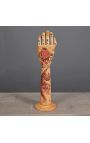 Artikulierter hölzerner tätowierter Arm – Totemstil "shōbōshi (Dupliqué)