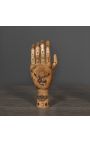 Artikulierter hölzerner tätowierter Arm – totem Stil "Sacred Soul" (Dupliqué)
