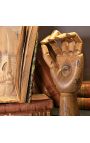 Artikulierter hölzerner tätowierter Arm – totem Stil "Sacred Soul" (Dupliqué)