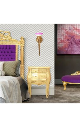 Aplic gran de bronze amb tulipa estil Imperi