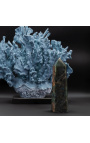 Obélisque sculptée en Labradorite - 1