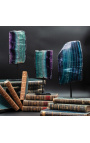 Mustal metallist alustel esitatud 3 fluoriidi komplekt - 1