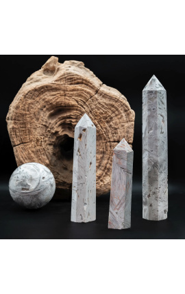 Μεξικάνικο αχάτη Obelisk - 3 μεγέθη διαθέσιμα