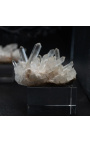 Veliki blok malachite predstavljen na bazi crne metalne (Dupliqué) (Dupliqué) (Dupliqué) - 7 - 6