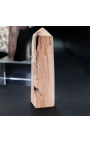 Komplekts 2 Petrified Wood OBELISKS - pieejami 2 izmēri - 6
