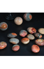 Conjunto de 12 pedras de jaspe decorativas - 1