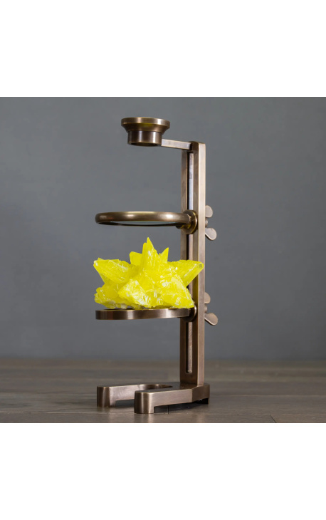 Microscópio de latão Olhar antigo - tamanho s - 1