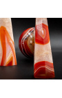 Set de 5 obelisks de sardonyx - 4