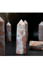 Ensemble de 12 obélisques en Agate rose - 3