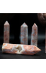 Set od 12 ružičastih agat obelisks - 4