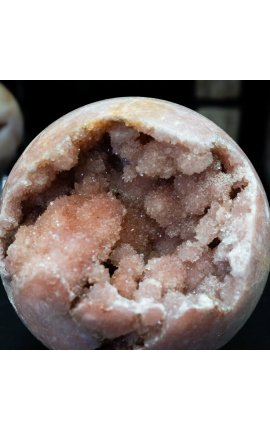 Pink Amethyst Sphere - 2 Størrelser til rådighed - 2