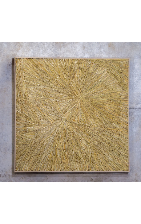 Hedendaagse muurkunst "Bind en verf" met plexiglasdoos (Dupliqué) - 1