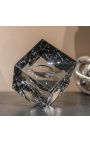 Cub de vidre amb mig cercles hollowed-out - 4