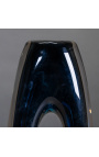 Ring 70 'Vase i Navy Blå og Transparent Glass - Size S - 4