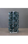 60 'Single Flower Vase i Navy Blue och Clear Glass - Storlek L - 1
