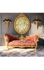 Mycket stor sconce i brons napoleon III Stil med fem ljusa armar