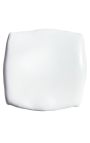 Барочная подставка Louis XV white leatherette and silver wood