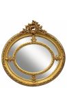 Μεγάλο μπαρόκ οριζόντιο οβάλ καθρέφτη Louis XVI Στυλ Brothels πάρκα - 14
