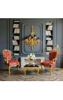 Monument bronze wall sconce in Napoleon III style 120 cm