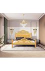 Didelė siena Sconce bronza Louis XVI stilius su trimis šviesomis