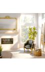 Grand miroir baroque rectangulaire de style Louis XV Rocaille - 8
