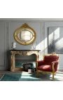 Grand Barok Horizontal Oval Mirror Louis XVI Style Broothels Parks - 6