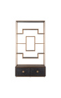Display cabinet Hunter black rustic - 4