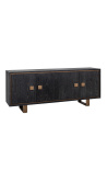 Sideboard Hunter black rustic - 1