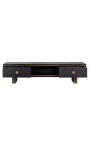 TV cabinet Hunter black rustic - 7