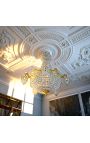 Montgolfiere chandelier in bronze with 5 sconces