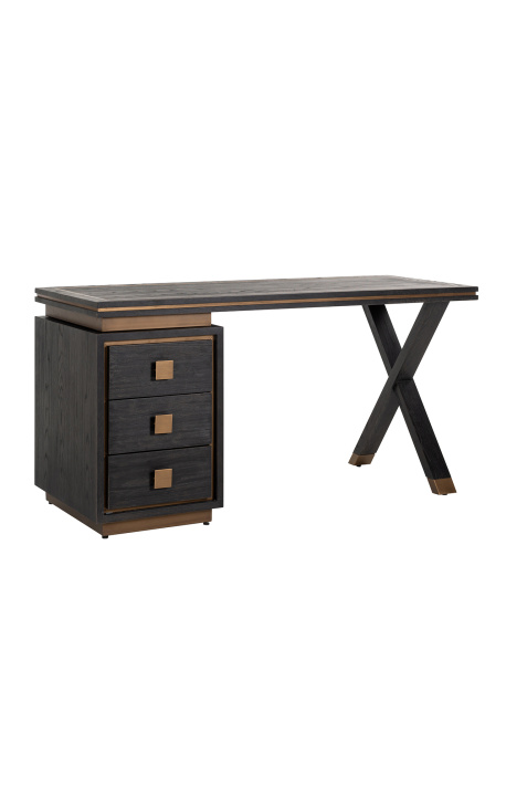 Desk Hunter black rustic - 1
