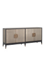 Sideboard Bloomville brass shagreen - 1