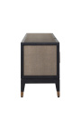 TV cabinet Bloomville brass shagreen - 4